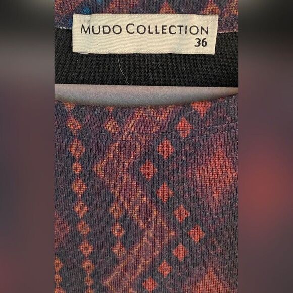 Mudo Collection Dress Women’s Small (36) Brown Multicolored Southwestern Boho - Picture 5 of 5